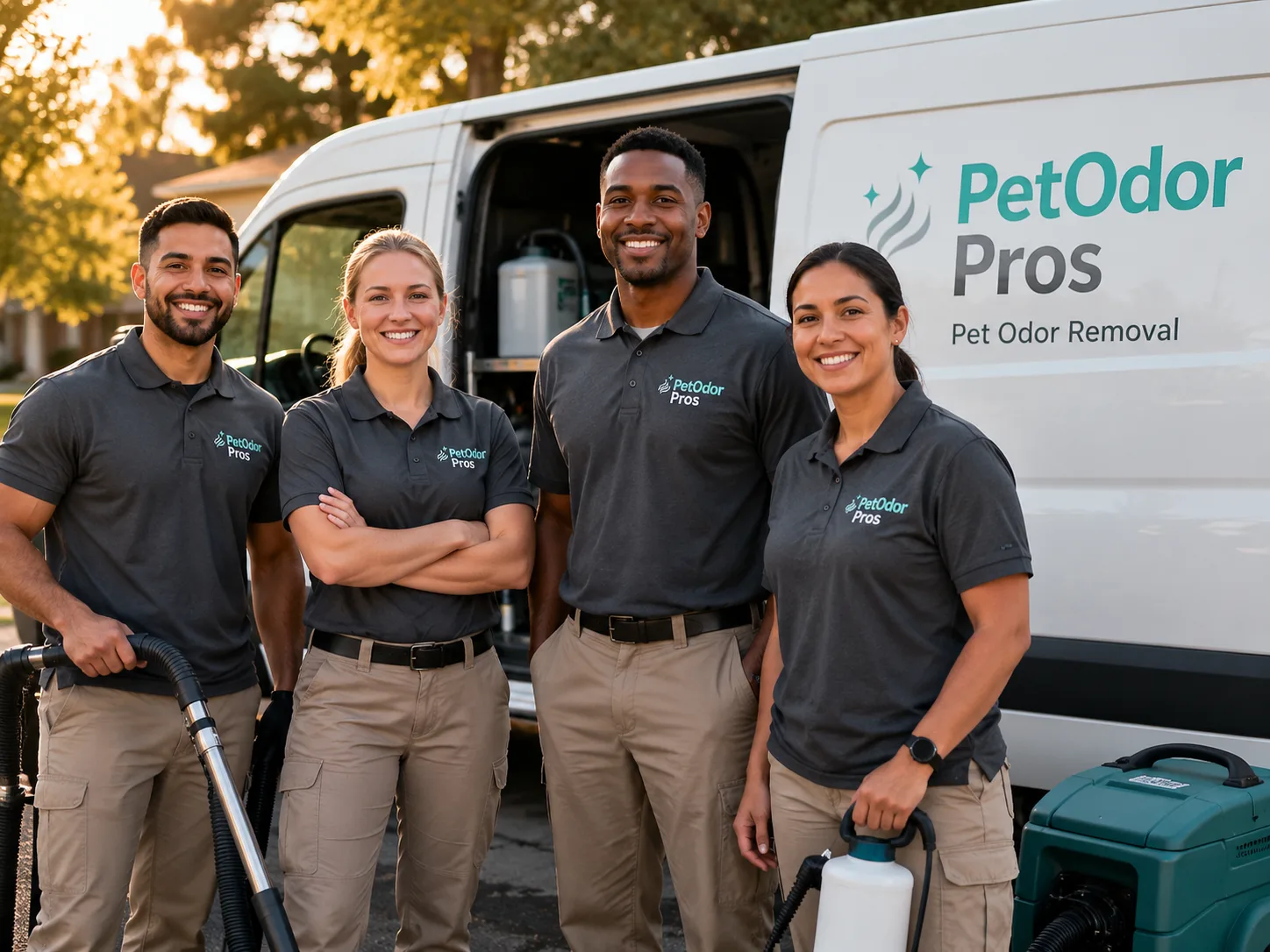 Pet Odor Removal team serving La Plume, PA
